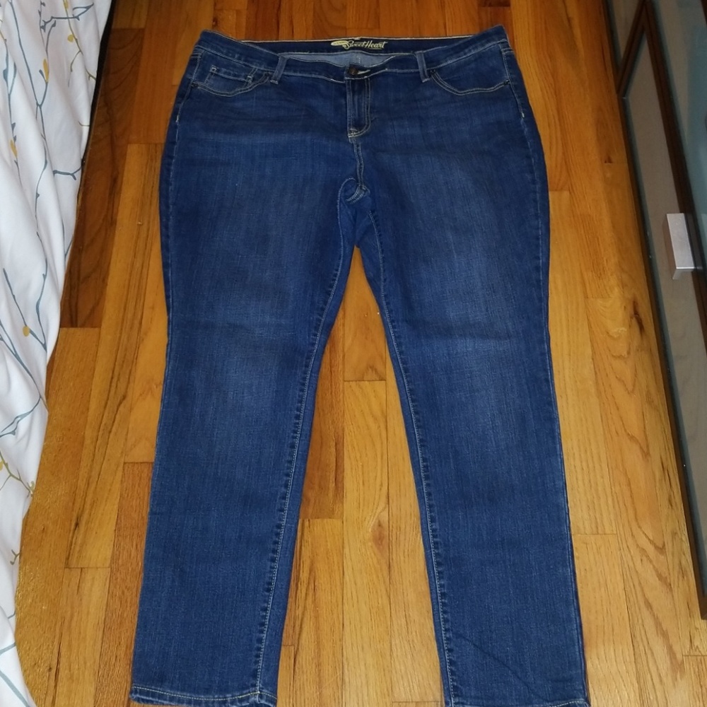 Old Navy blue skinny jeans size 18R
